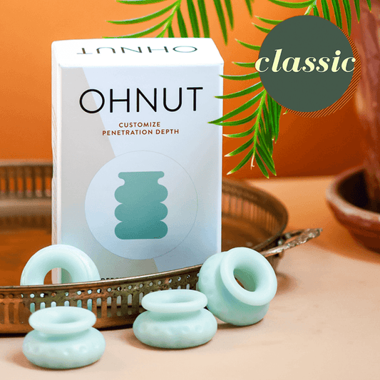 Ohnut zkracovací kroužky Classic | nefritová | set 4 kroužků