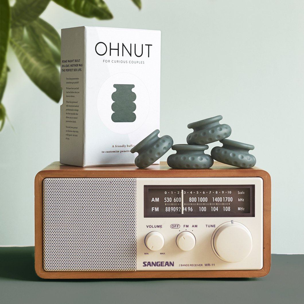 Ohnut zkracovací kroužky Classic | aloe | set 4 kroužků