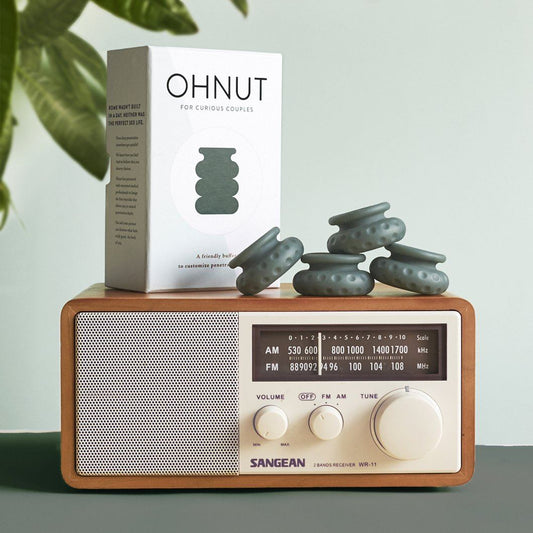 Ohnut zkracovací kroužky Classic | aloe | set 4 kroužků